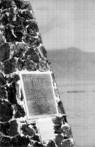 Trinity Site Monument, NM, 4/5/97 (composite)