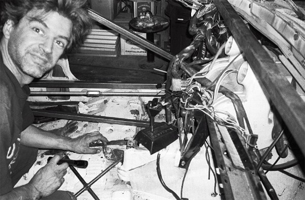 Darryl at the Bed Factory